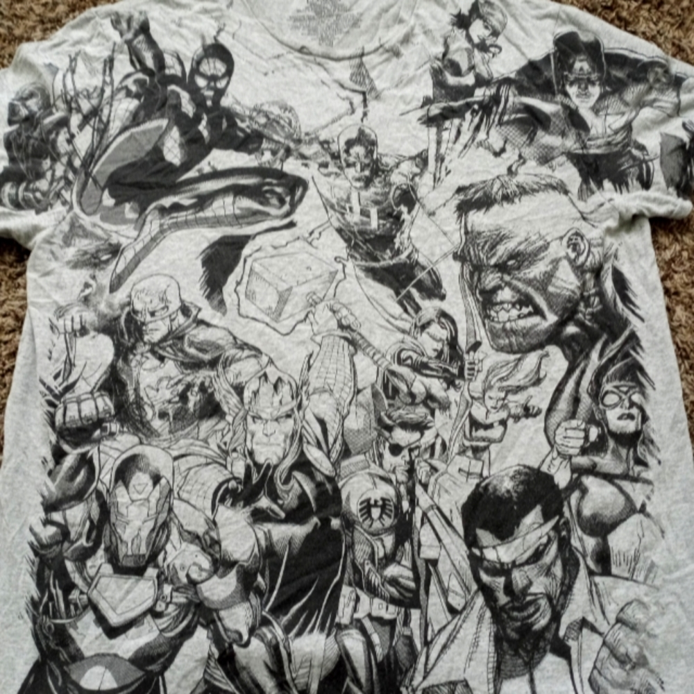 Marvel tee shirt